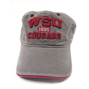 WSU Cougars Zephyr Strap Back Dad Hat Adjustable Cap
